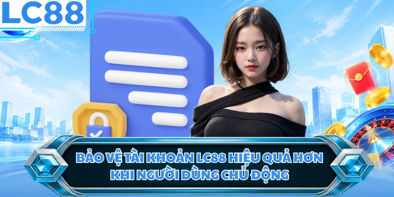 Bảo vệ tài khoản LC88 hiệu quả hơn khi người dùng chủ động