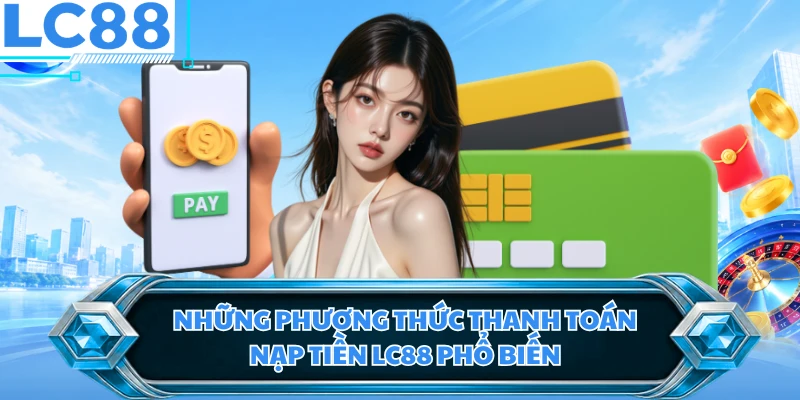 Những phương thức thanh toán nạp tiền LC88 phổ biến