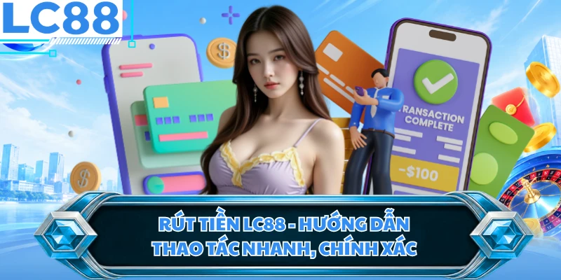 Rút Tiền LC88 - Hướng Dẫn Thao Tác Nhanh, Chính Xác
